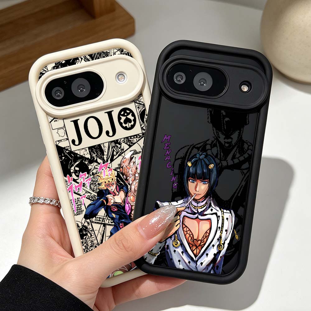 Phone Cases Pixel 9A - حافظة هاتف جوجو هانديزوم من السيليكون