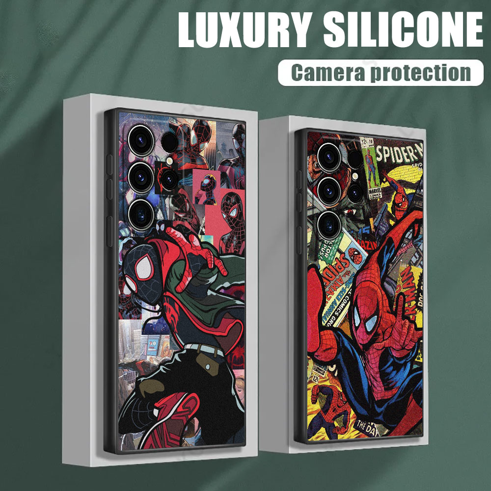 Phone Cases For Samsung S21 5G - جراب هاتف سبايدرمان سبايدر-جوين مارفل لهواتف