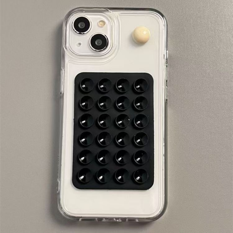 Phone Cases Holder - حامل هاتف سيليكون لاصق بقاعدة شفط