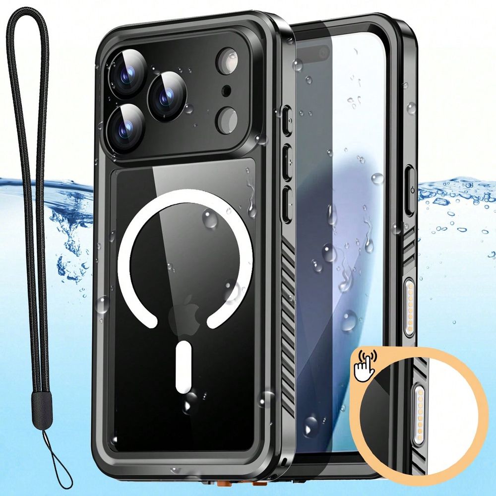 Phone Cases Heavy Duty - غطاء هاتف IP68 مقاوم للماء بالكامل،