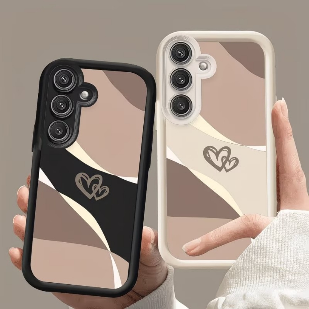 Phone Cases For Samsung S21 5G - غطاء هاتف لطيف على شكل قلب