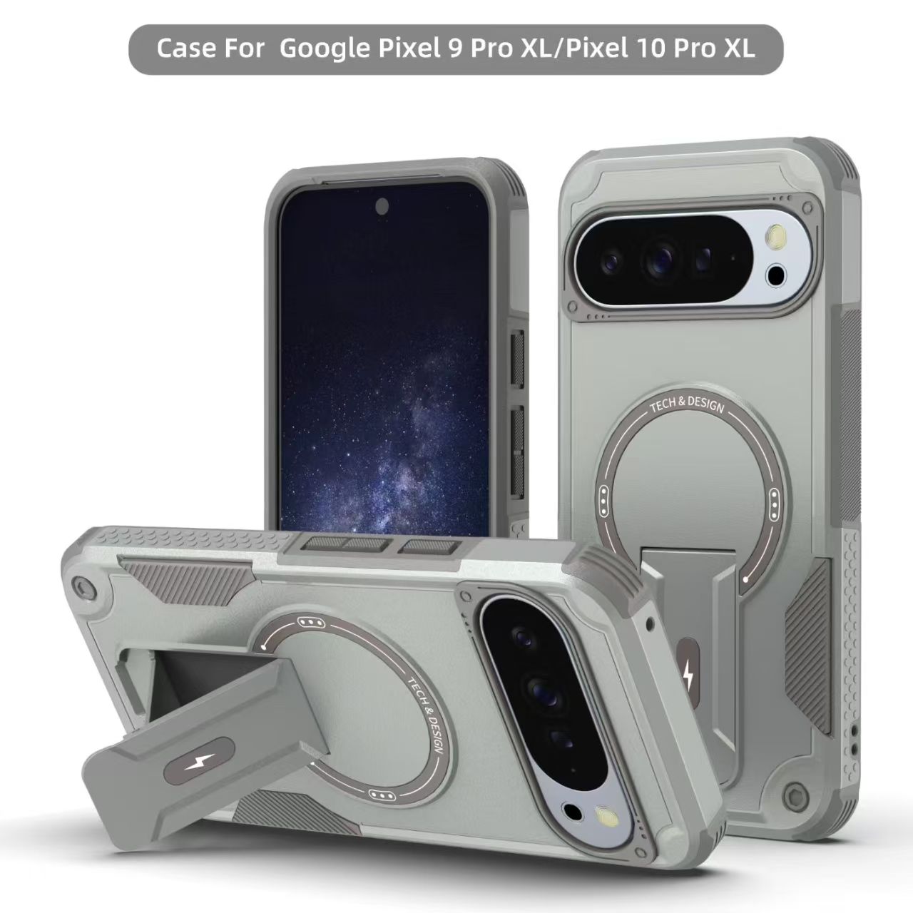 Phone Cases Heavy Duty - غطاء هاتف مغناطيسي مقاوم للصدمات من