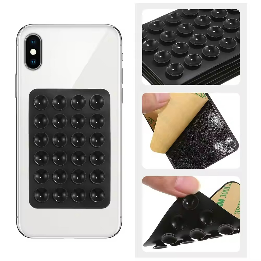 Phone Cases Holder - حامل هاتف بكأس شفط من السيليكون،