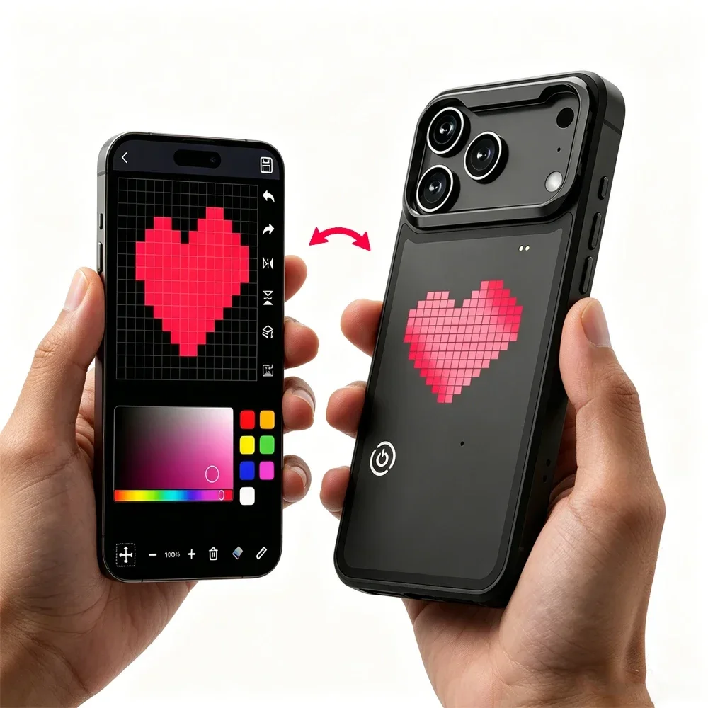 Phone Cases Diy - غطاء هاتف ذكي بتصميم أنيمي مضيء
