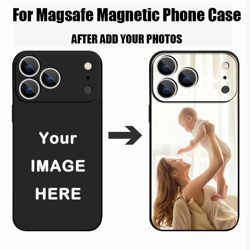 Phone Cases Diy - حافظة هاتف مغناطيسية مخصصة لهاتف آيفون