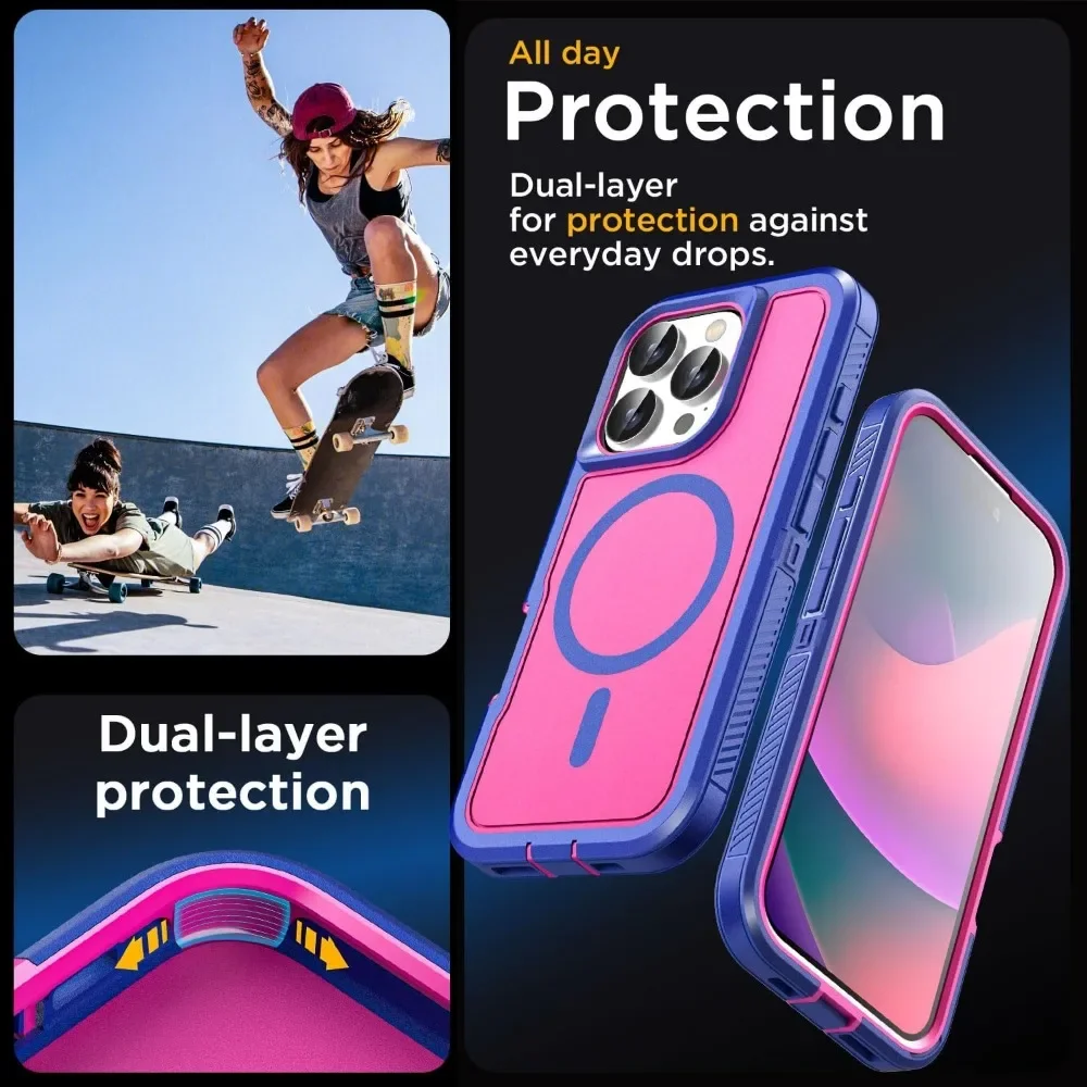 غطاء حماية فاخر مغناطيسي لهوات - مراجعة Phone Cases Heavy Duty وسعره