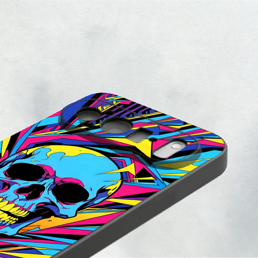غطاء هاتف بتصميم جمجمة نيون بو - مراجعة Phone Cases Pixel 9A وسعره