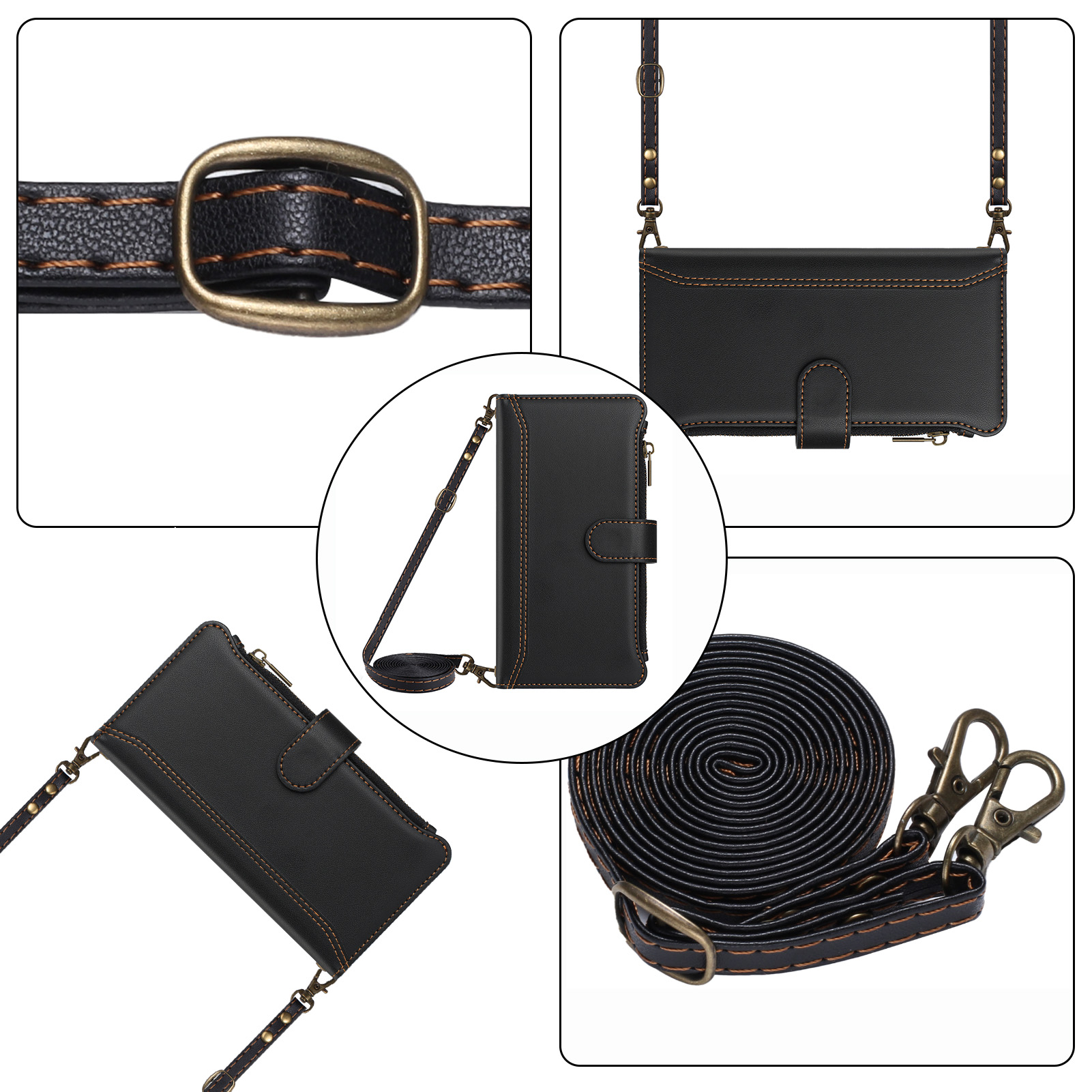 جراب هاتف جلدي بولي يوريثان بت - مراجعة Flip Leather Case وسعره
