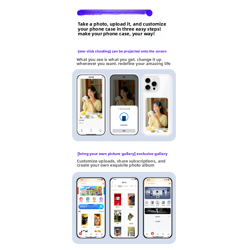 غطاء هاتف بشاشة حبر NFC لآيفون - مراجعة Phone Cases Diy وسعره