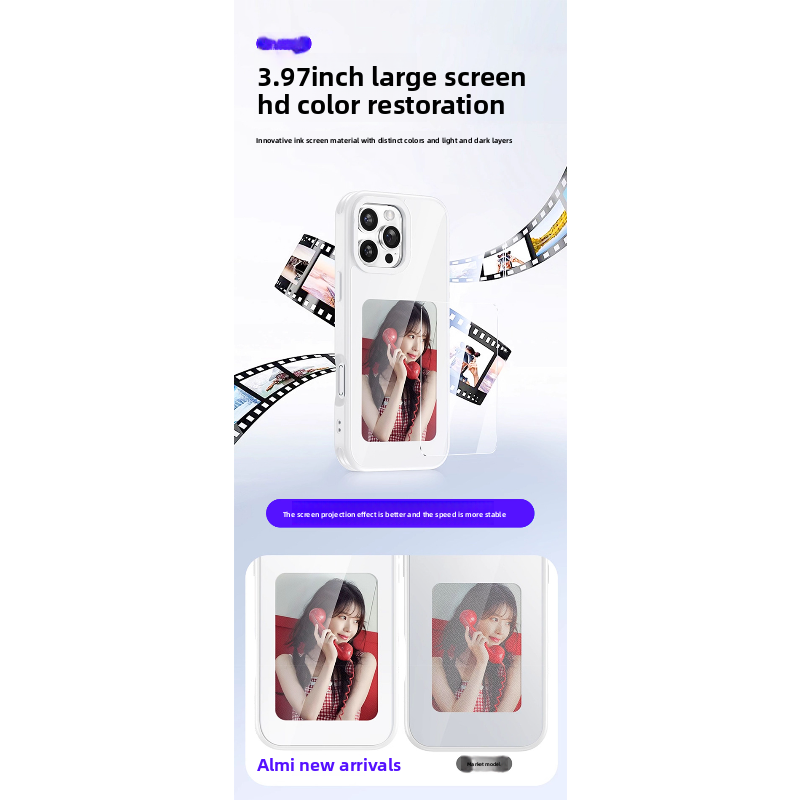غطاء هاتف بشاشة حبر NFC لآيفون - مراجعة Phone Cases Diy وسعره
