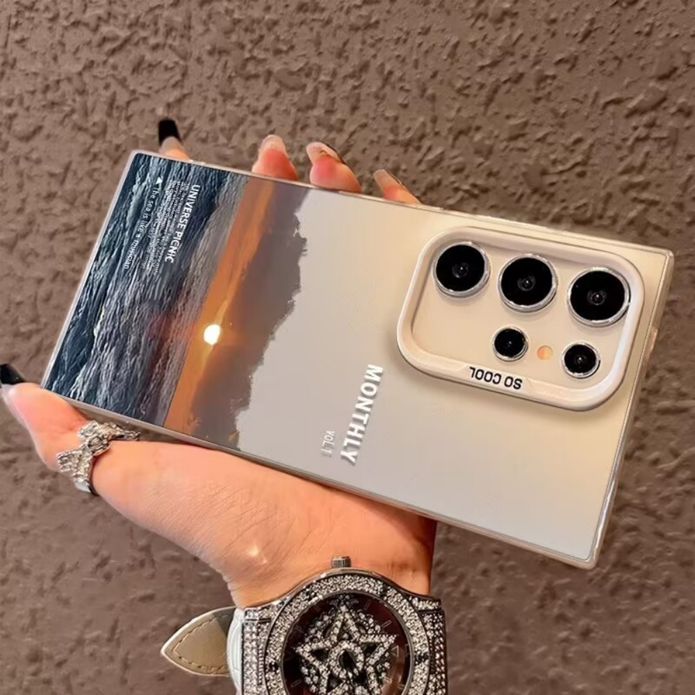 غطاء هاتف بتصميم غروب الشمس عل - مراجعة Phone Cases For Samsung S21 5G وسعره
