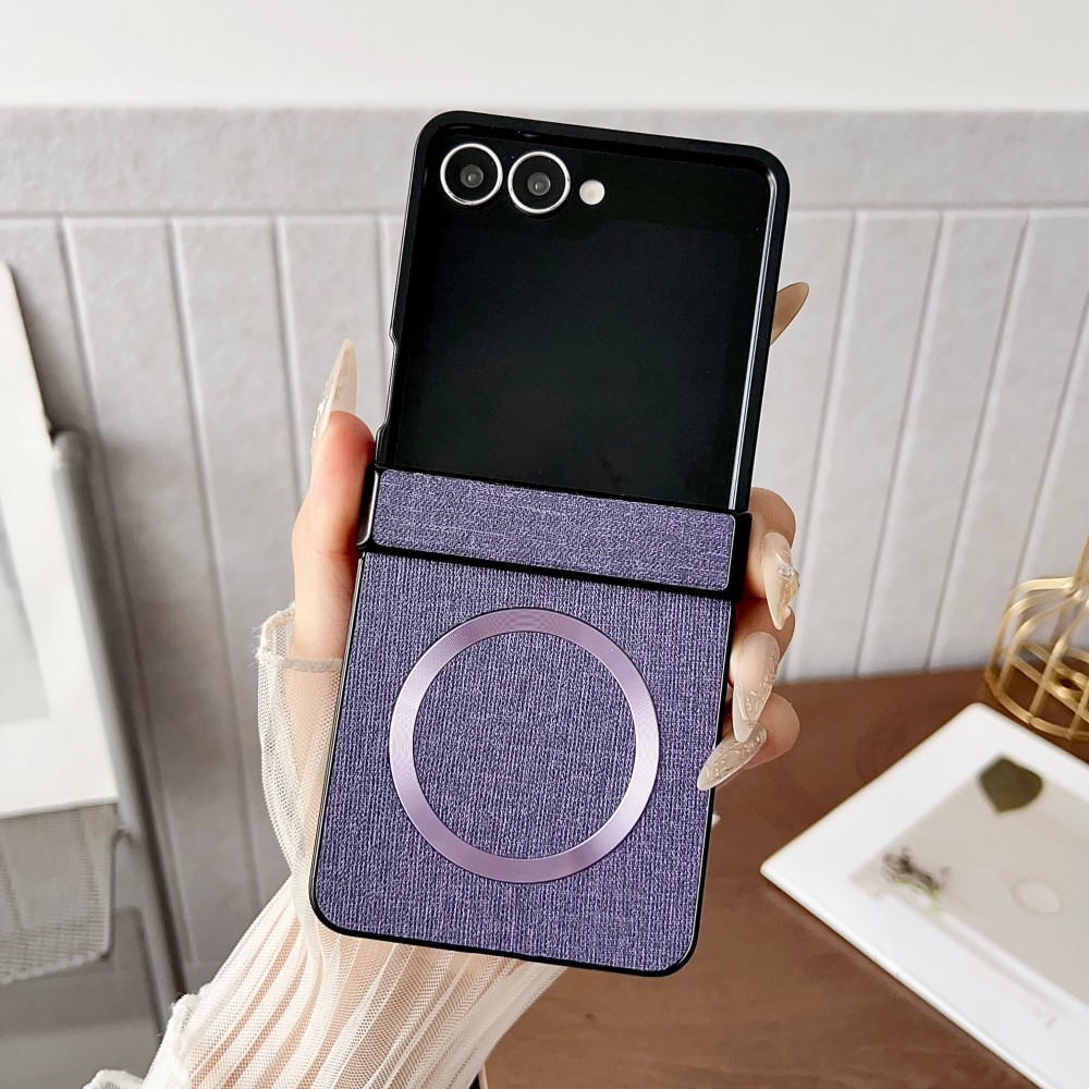 حافظة هاتف فاخرة من القماش وال - مراجعة Flip Leather Case وسعره