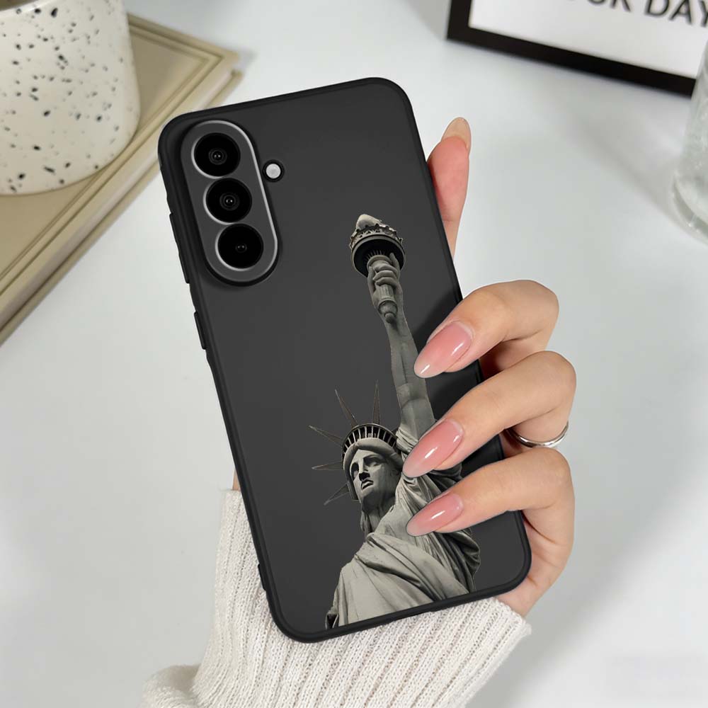 غطاء هاتف أسود بتصميم الكولوسي - مراجعة Phone Cases York وسعره