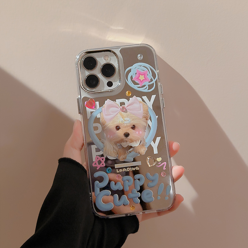 جراب هاتف بتصميم جرو كرتوني لط - مراجعة Phone Cases Diy وسعره