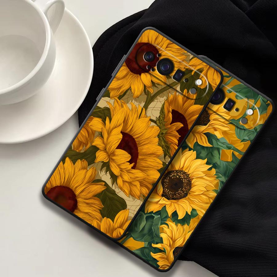 غطاء هاتف Sunflower Sea Funda  - مراجعة Phone Cases Pixel 9A وسعره