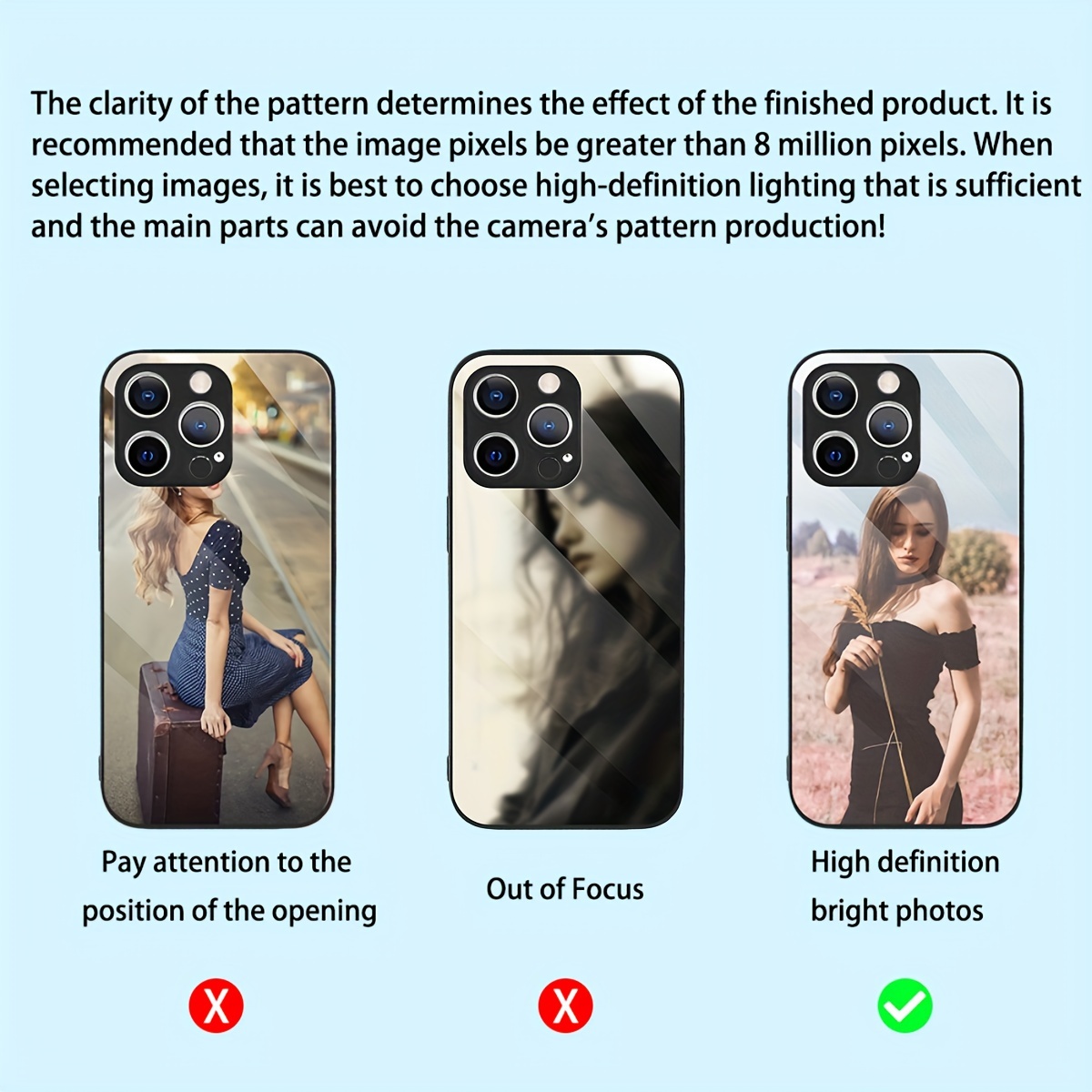 جراب زجاجي بمرآة وصور مخصصة له - مراجعة Phone Cases Diy وسعره
