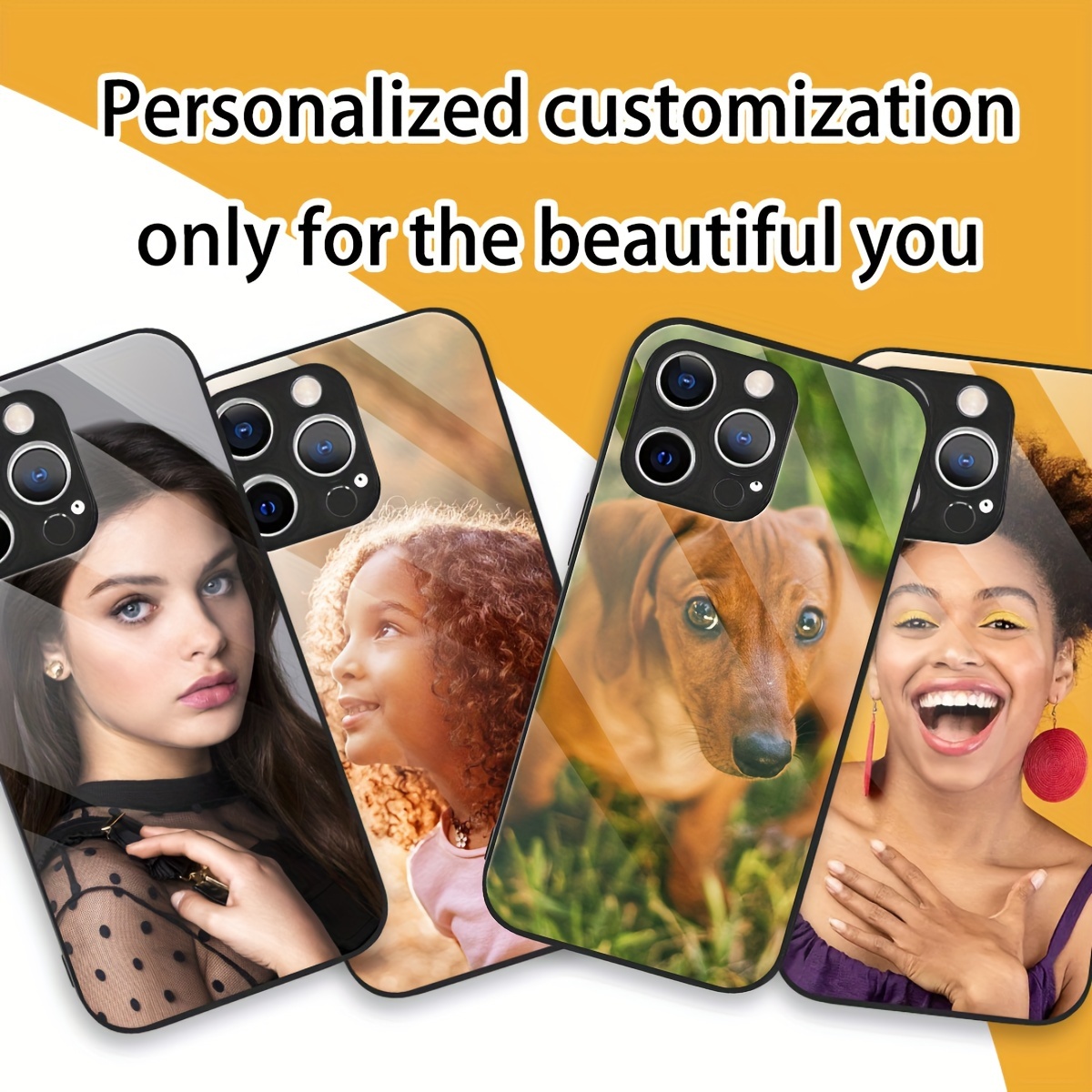 جراب زجاجي بمرآة وصور مخصصة له - مراجعة Phone Cases Diy وسعره
