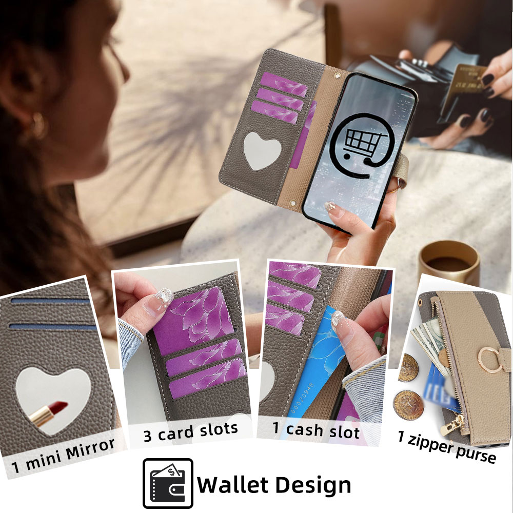 الأعمال Crossbody حالة الهاتف  - مراجعة Flip Leather Case وسعره