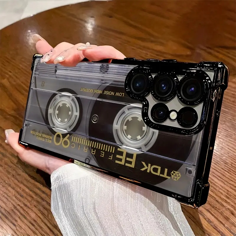 جراب هاتف ناعم بتصميم كاسيت عت - مراجعة Phone Cases For Samsung S21 5G وسعره