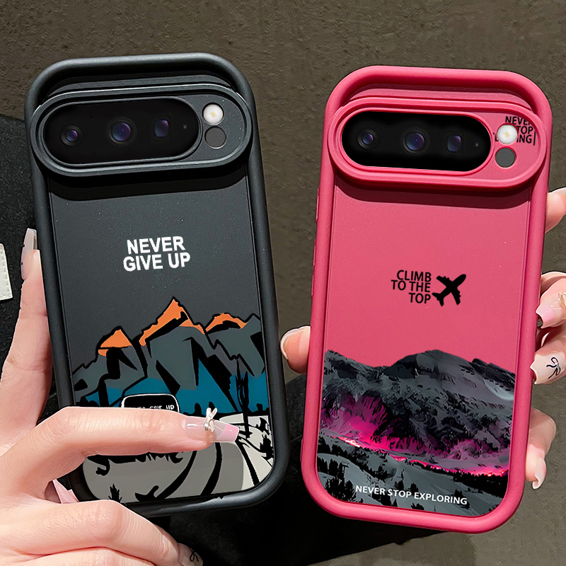 غطاء هاتف بنمط الطريق الجبلي ل - مراجعة Phone Cases Pixel 9A وسعره