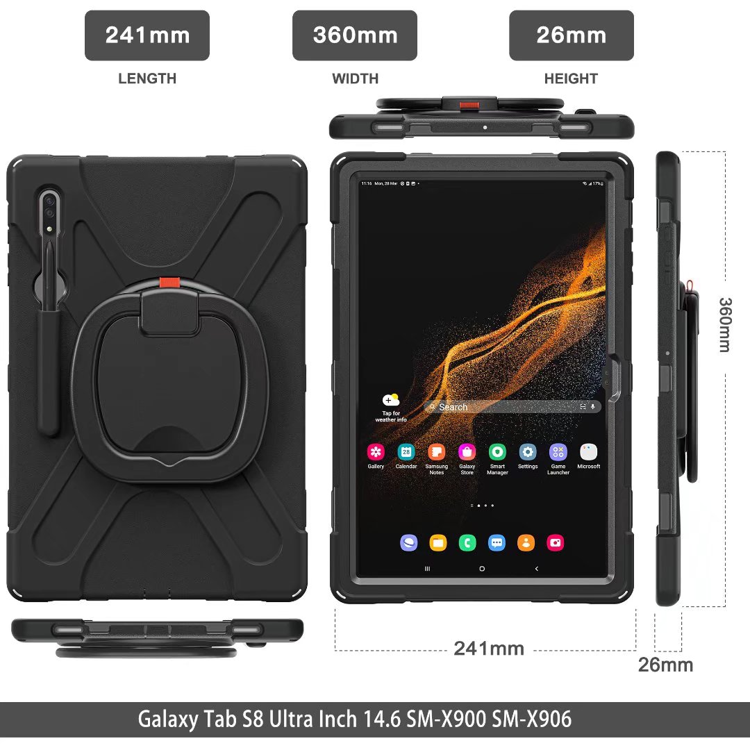 حافظة دوارة للأجهزة اللوحية لس - مراجعة Phone Cases Heavy Duty وسعره