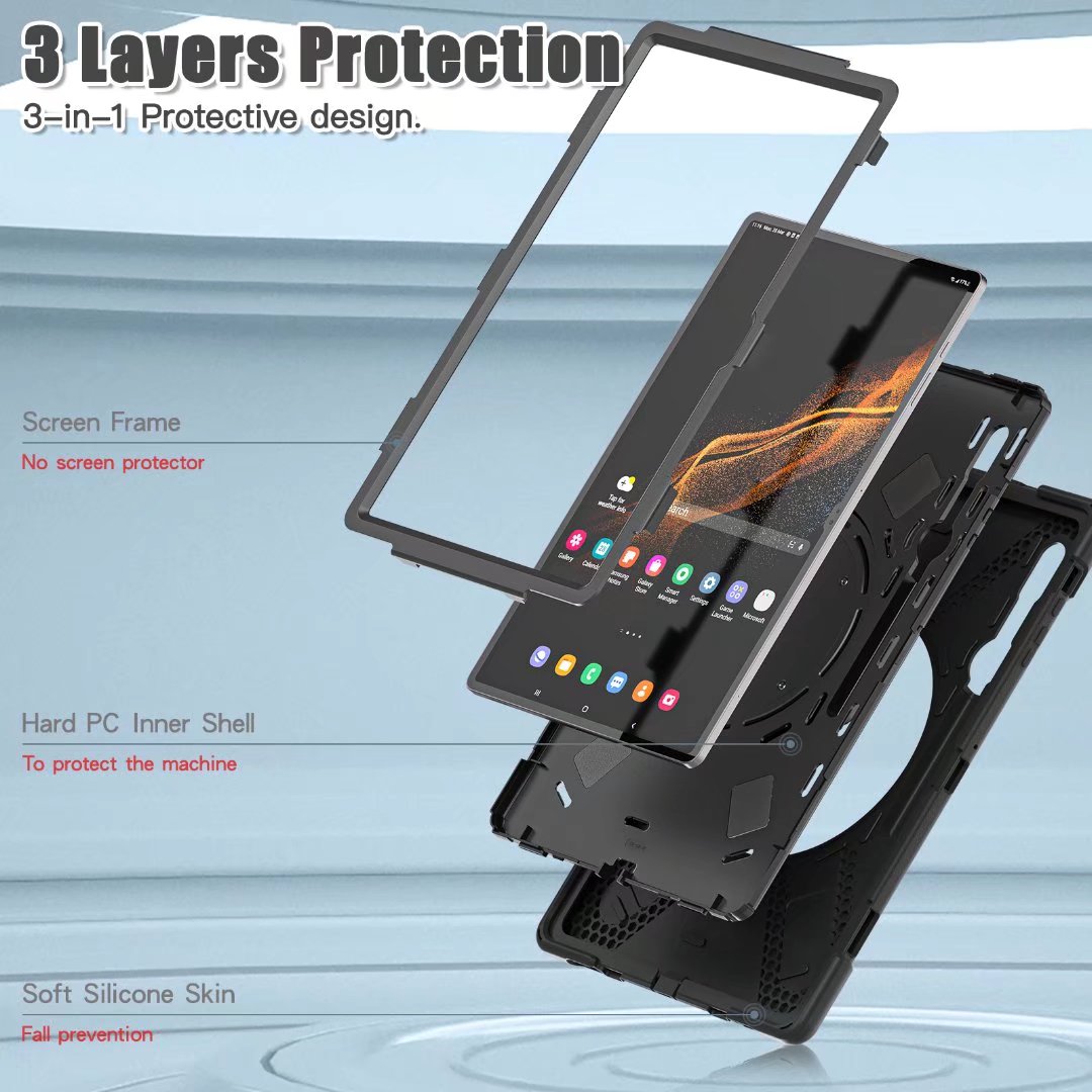 حافظة دوارة للأجهزة اللوحية لس - مراجعة Phone Cases Heavy Duty وسعره