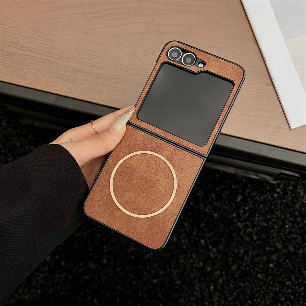 حافظة هاتف جلدية فاخرة مغناطيس - مراجعة Flip Leather Case وسعره