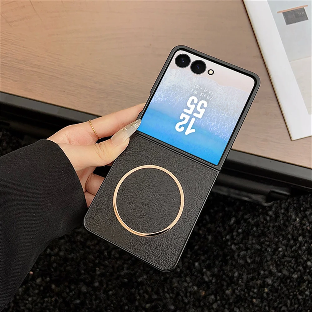 حافظة هاتف جلدية فاخرة مغناطيس - مراجعة Flip Leather Case وسعره