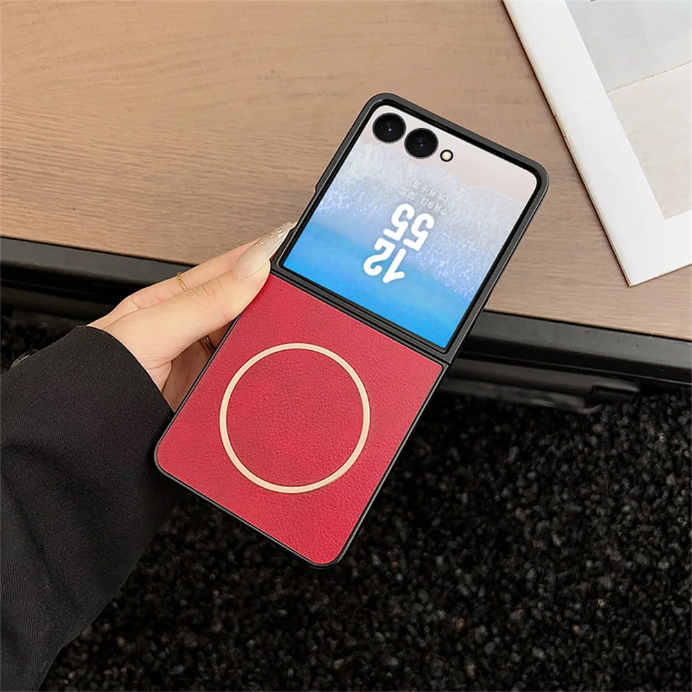 حافظة هاتف جلدية فاخرة مغناطيس - مراجعة Flip Leather Case وسعره