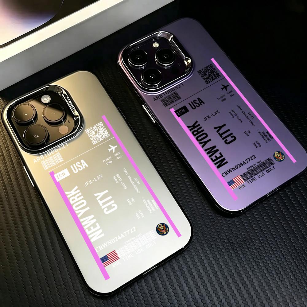 جراب هاتف بتصميم تذاكر طيران ن - مراجعة Phone Cases York وسعره