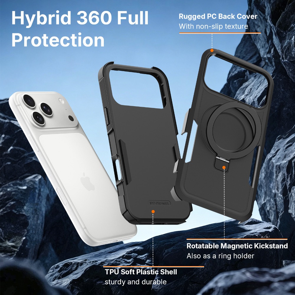 حافظة هاتف مغناطيسية معدنية غي - مراجعة Phone Cases Heavy Duty وسعره