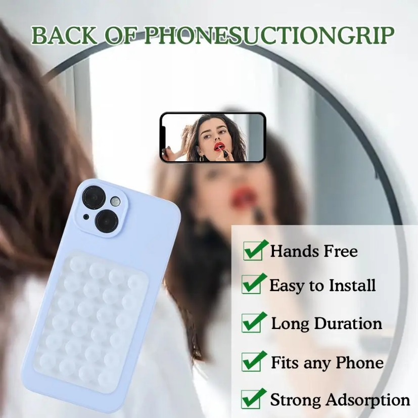 سيليكون شفط حامل هاتف حصيرة مت - مراجعة Phone Cases Holder وسعره