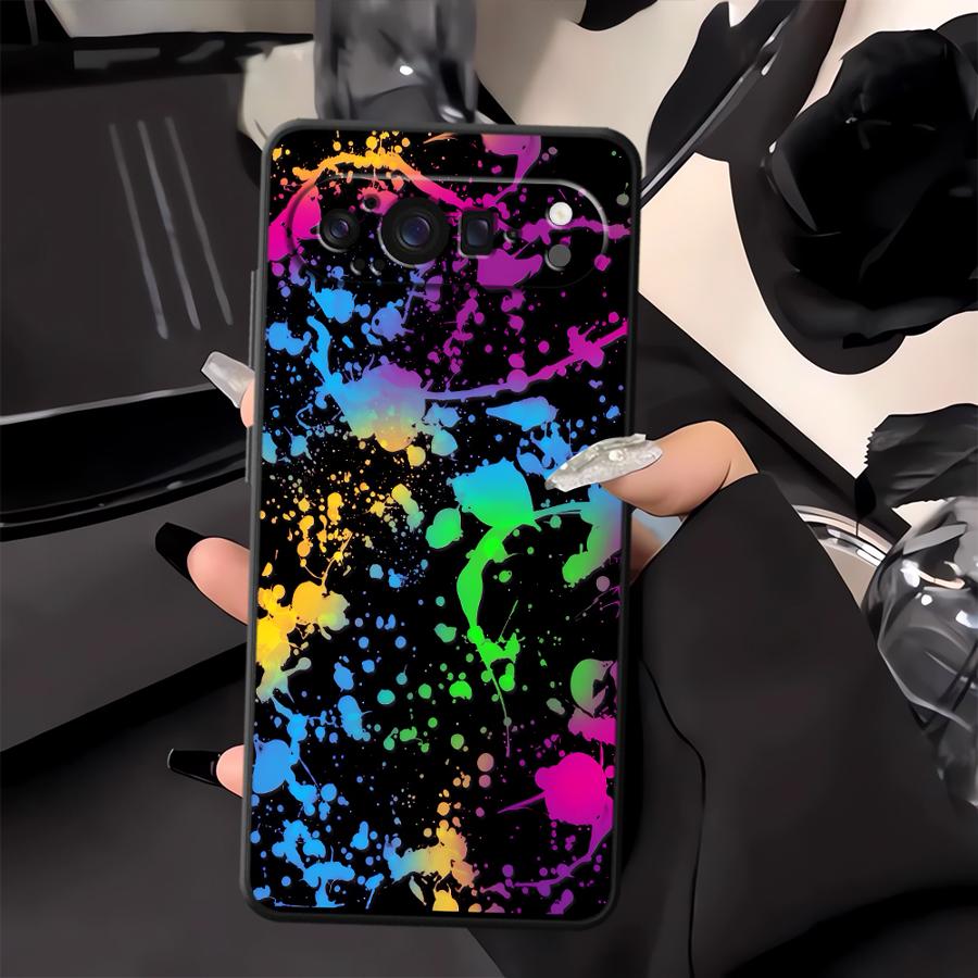 غطاء هاتف بتصميم رذاذ الطلاء ق - مراجعة Phone Cases Pixel 9A وسعره