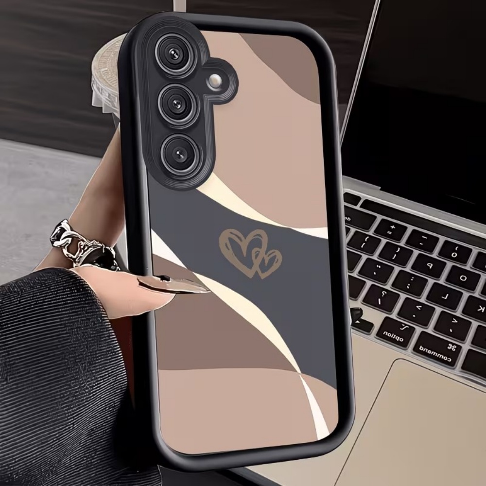 غطاء هاتف لطيف على شكل قلب مقا - مراجعة Phone Cases For Samsung S21 5G وسعره