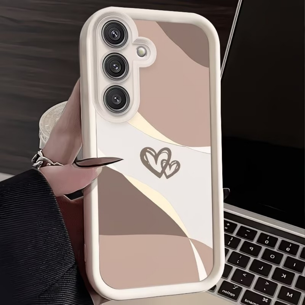 غطاء هاتف لطيف على شكل قلب مقا - مراجعة Phone Cases For Samsung S21 5G وسعره