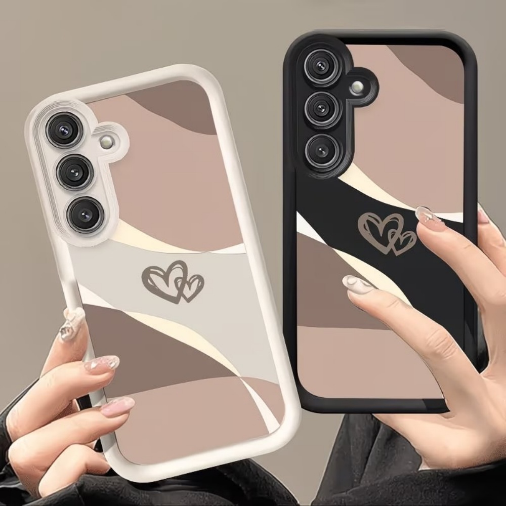 غطاء هاتف لطيف على شكل قلب مقا - مراجعة Phone Cases For Samsung S21 5G وسعره