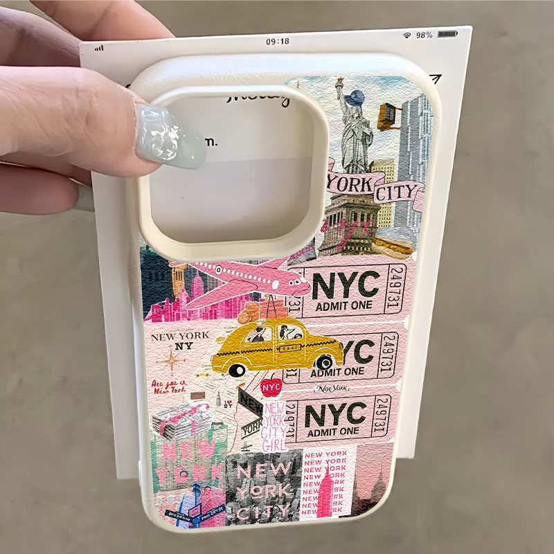 غطاء هاتف بتصميم كولاج السفر ف - مراجعة Phone Cases York وسعره