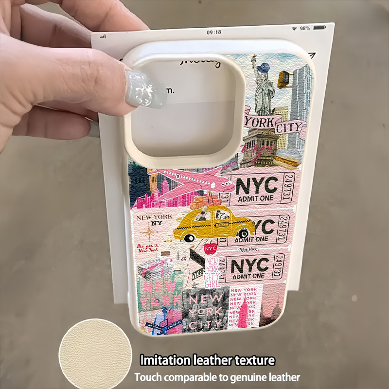غطاء هاتف بتصميم كولاج السفر ف - مراجعة Phone Cases York وسعره