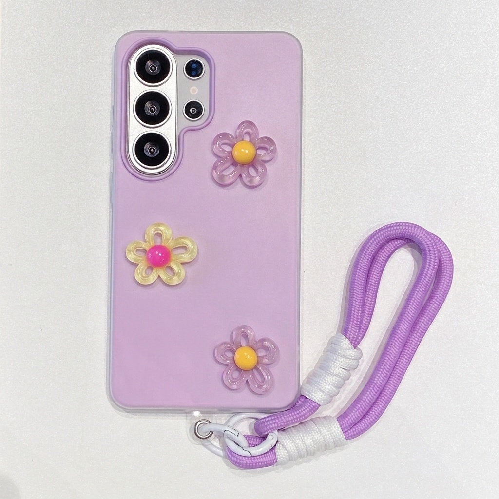 جراب هاتف بنفسجي 2 في 1 مع حبل - مراجعة Phone Cases Diy وسعره