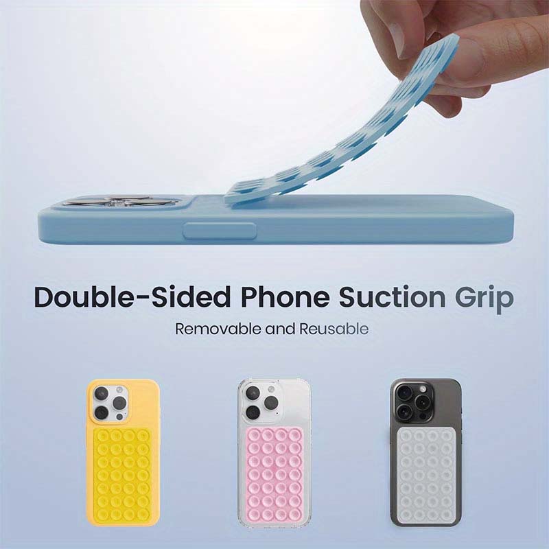 حامل هاتف بكأس شفط سيليكوني قو - مراجعة Phone Cases Holder وسعره